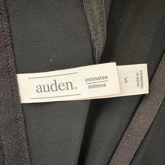 Corset Black w/ Silver glitter By Auden Intimates sexy whimsy goth grunge top - Picture 2 of 8